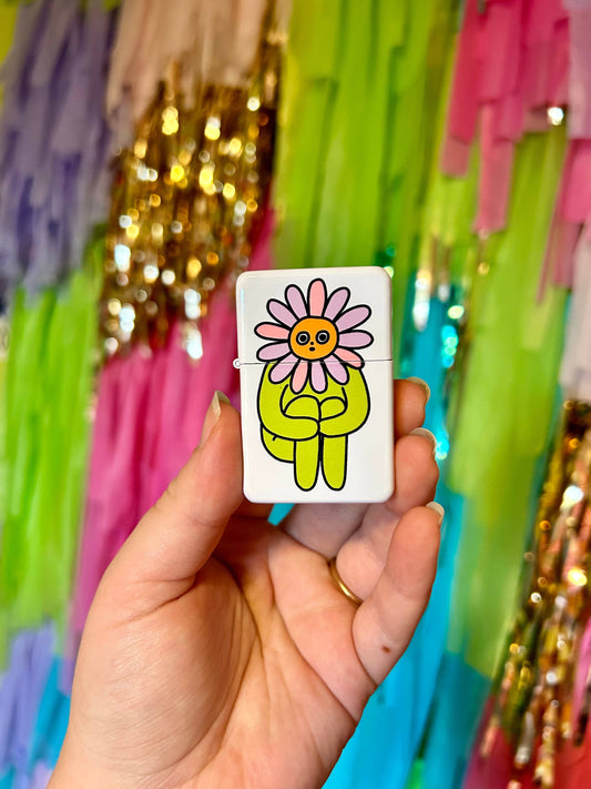 Flower Boy lighter shown from another angle