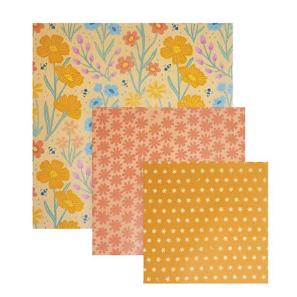 Wildflower Beeswax Wrap Variety Set