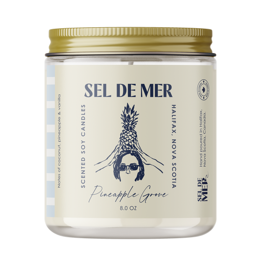 Sel de Mer Soy Candle - Pineapple Grove