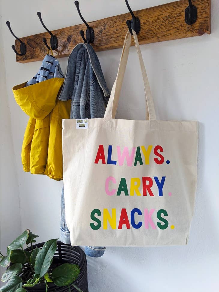 Always Carry Snacks Tote Bag