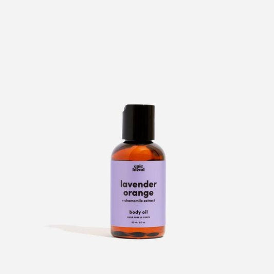 Lavender Orange Body Oil Vegan: 2oz