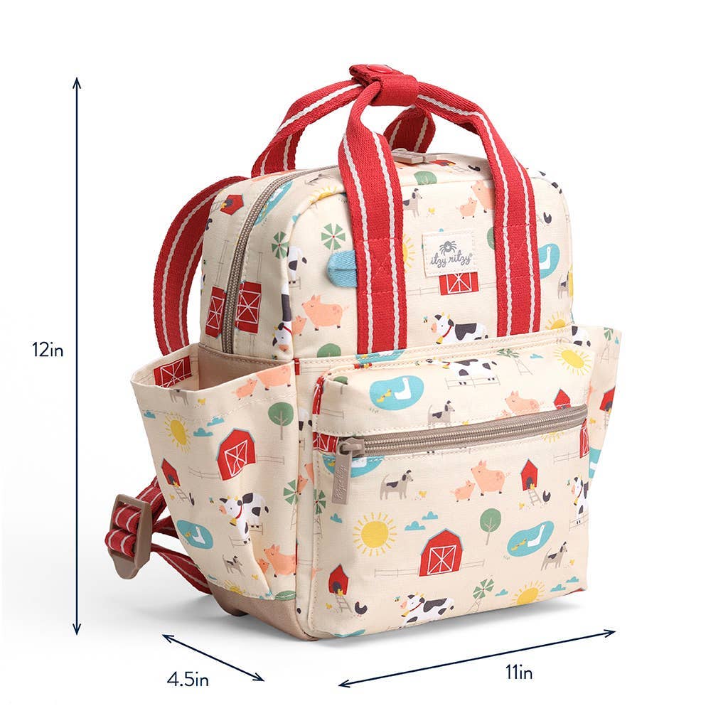 Itzy Bitzy Backpack - Farm Friends