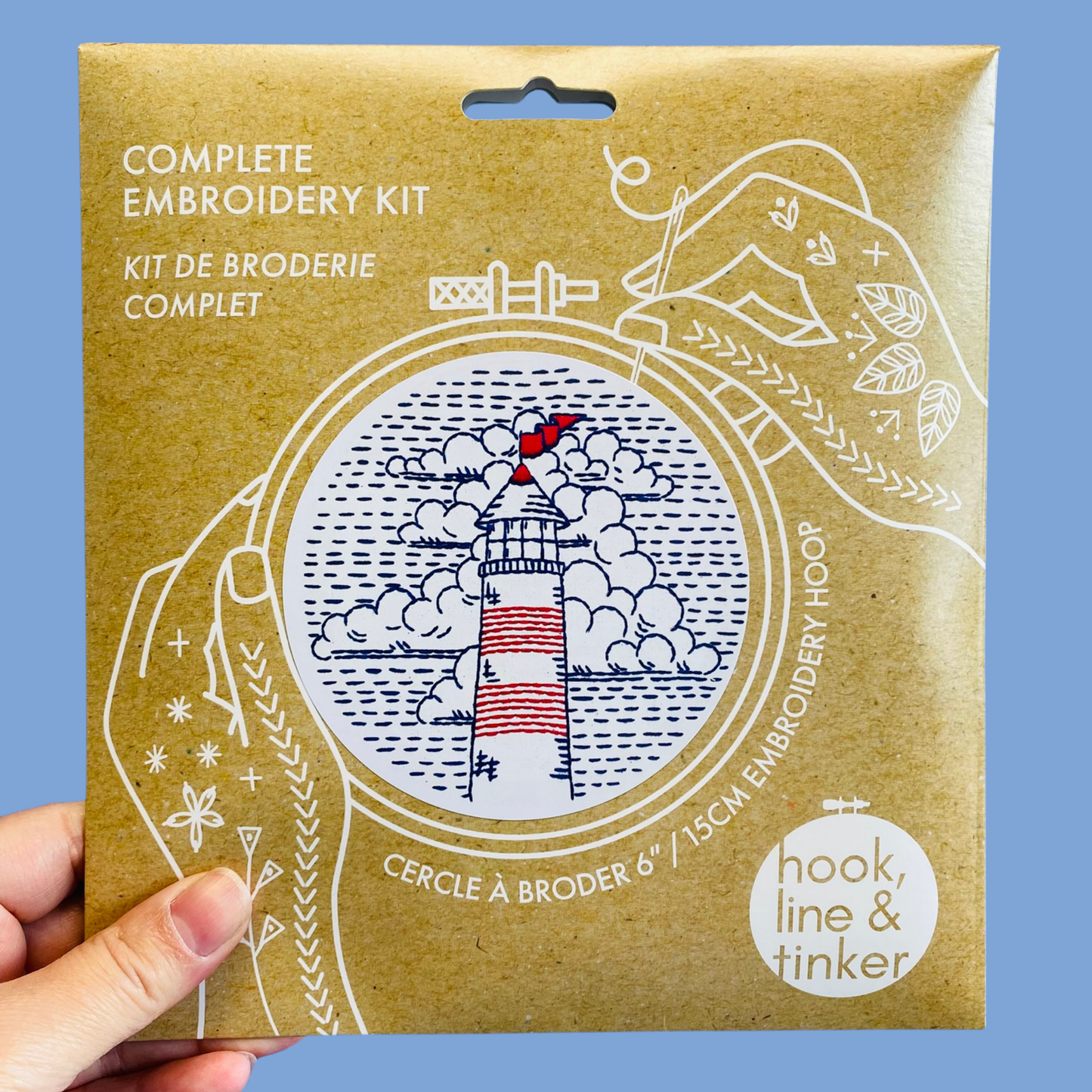 Lighthouse Complete Embroidery Kit