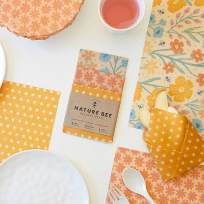 Wildflower Beeswax Wrap Variety Set