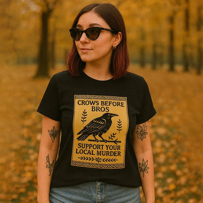 Crows Before Bros T-Shirt