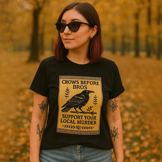 Crows Before Bros T-Shirt
