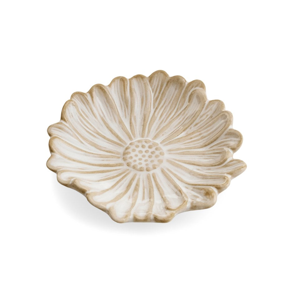 Daisy Plate Small - White