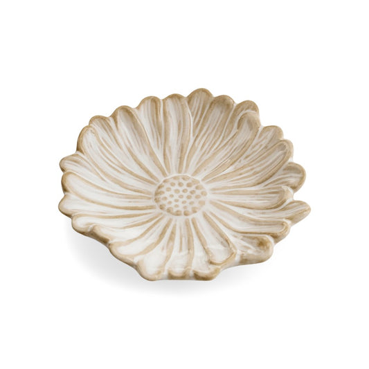 Daisy Plate Small - White