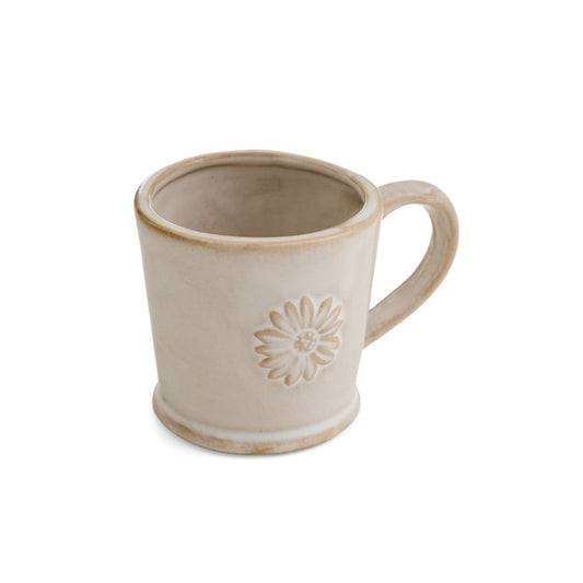 Daisy Espresso Mug - White
