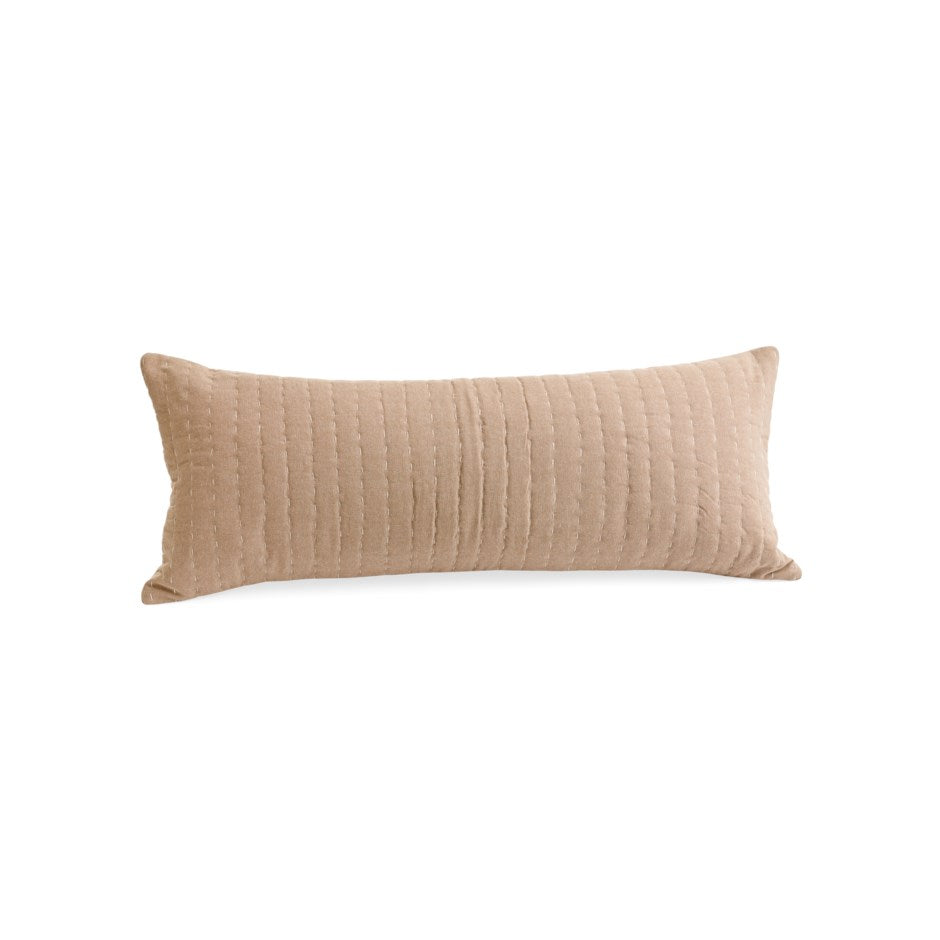 Hand Stitched Cushion Light Rosewood