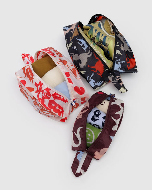 BAGGU 3D Zip Set - Western Cut-Outs
