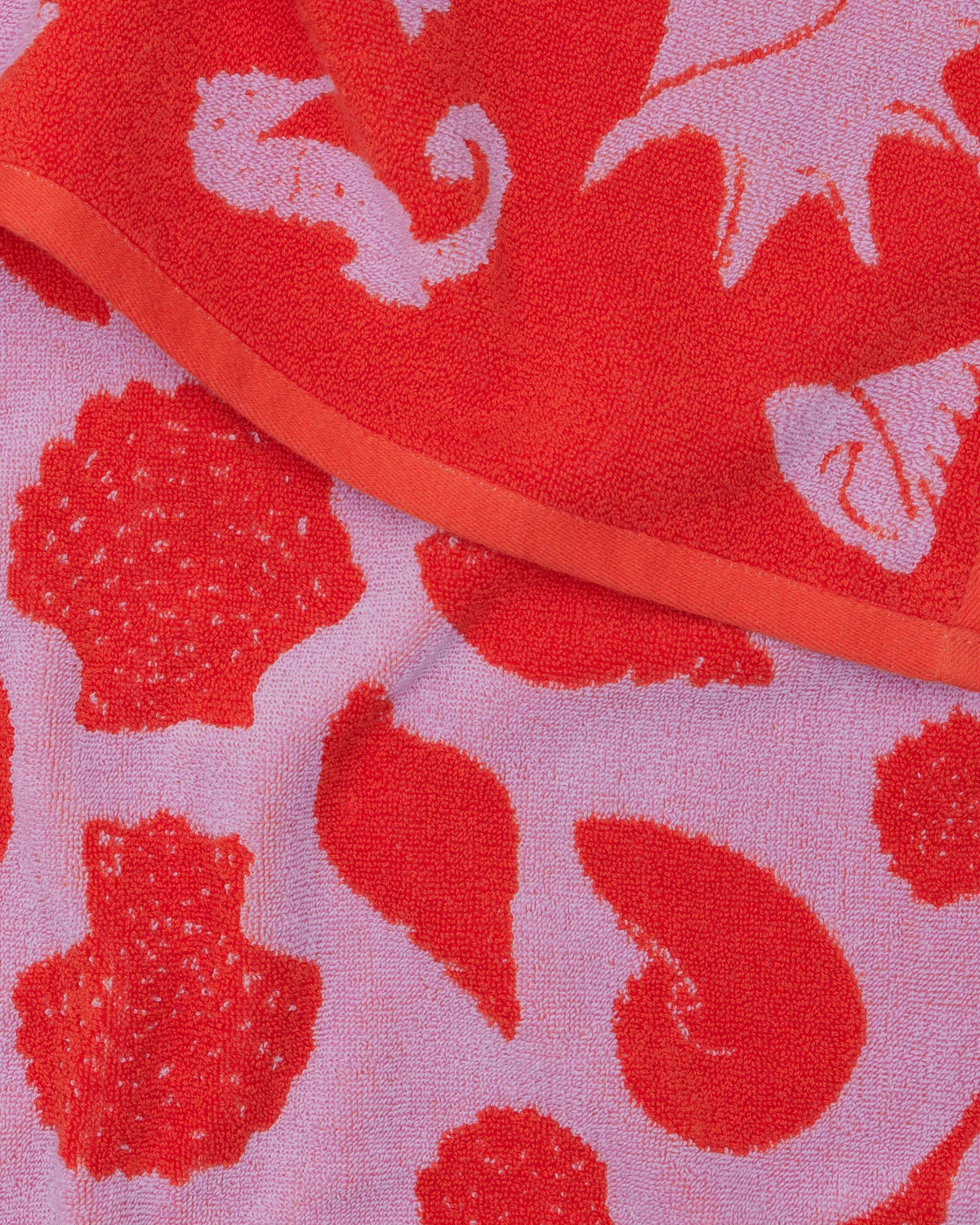 BAGGU Organic Cotton Bath Towel - Sea Shells