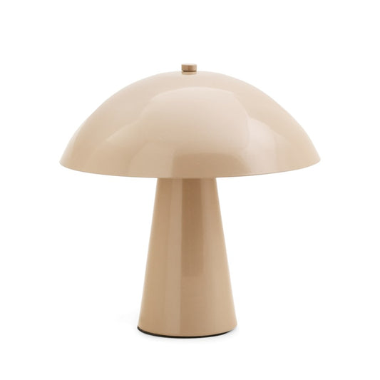 Mushroom Table Lamp Toasted Am
