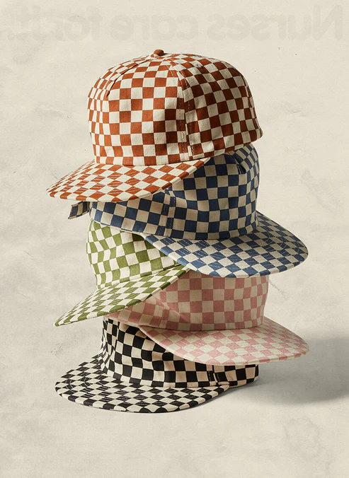 Kids Checkerboard Field Trip Hat