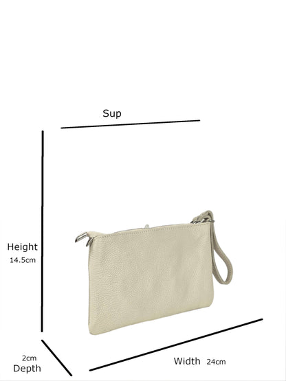 Irene Cowhide Bag - Brown