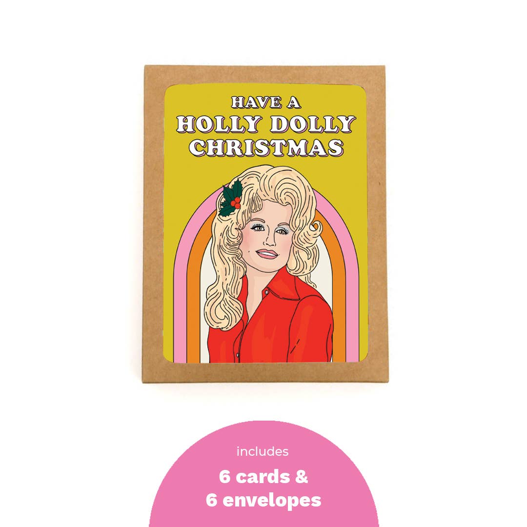 Holly Dolly Christmas Boxed S/6