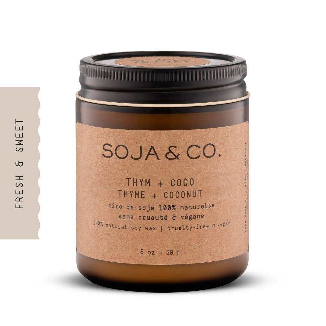 SOJA & CO. Soy Wax Candle