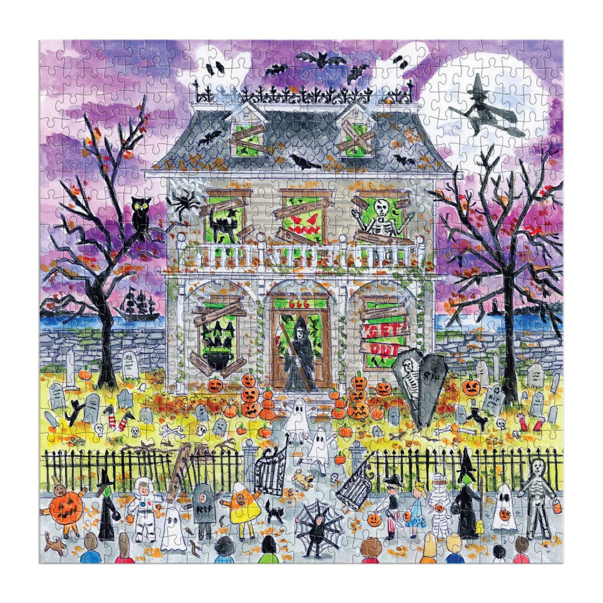 Michael Storrings Haunted House puzzle detail - PABOOM