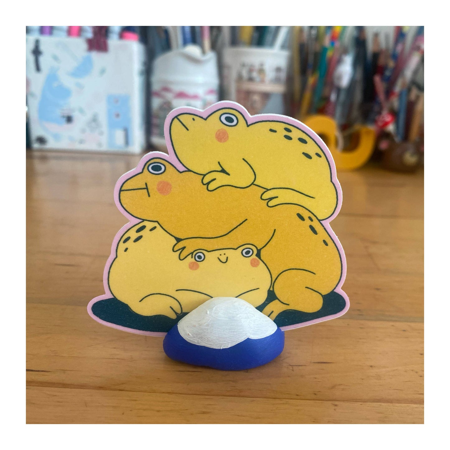 Toad Pile Sticker