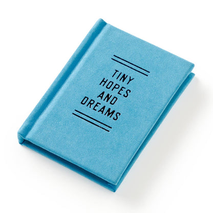 Tiny Hopes + Dreams diary open pages - PABOOM