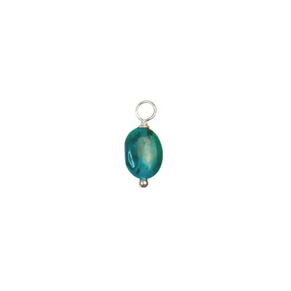 Turquoise Gold Vermeil Charm