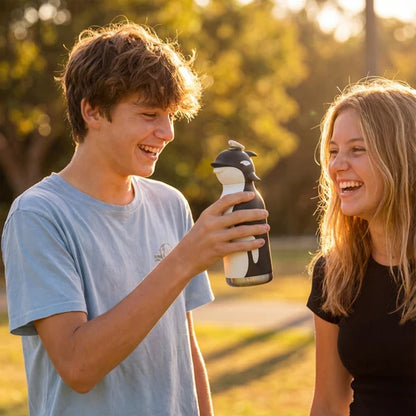 Bestie Vaccum Insulated Water Bottle - Whale