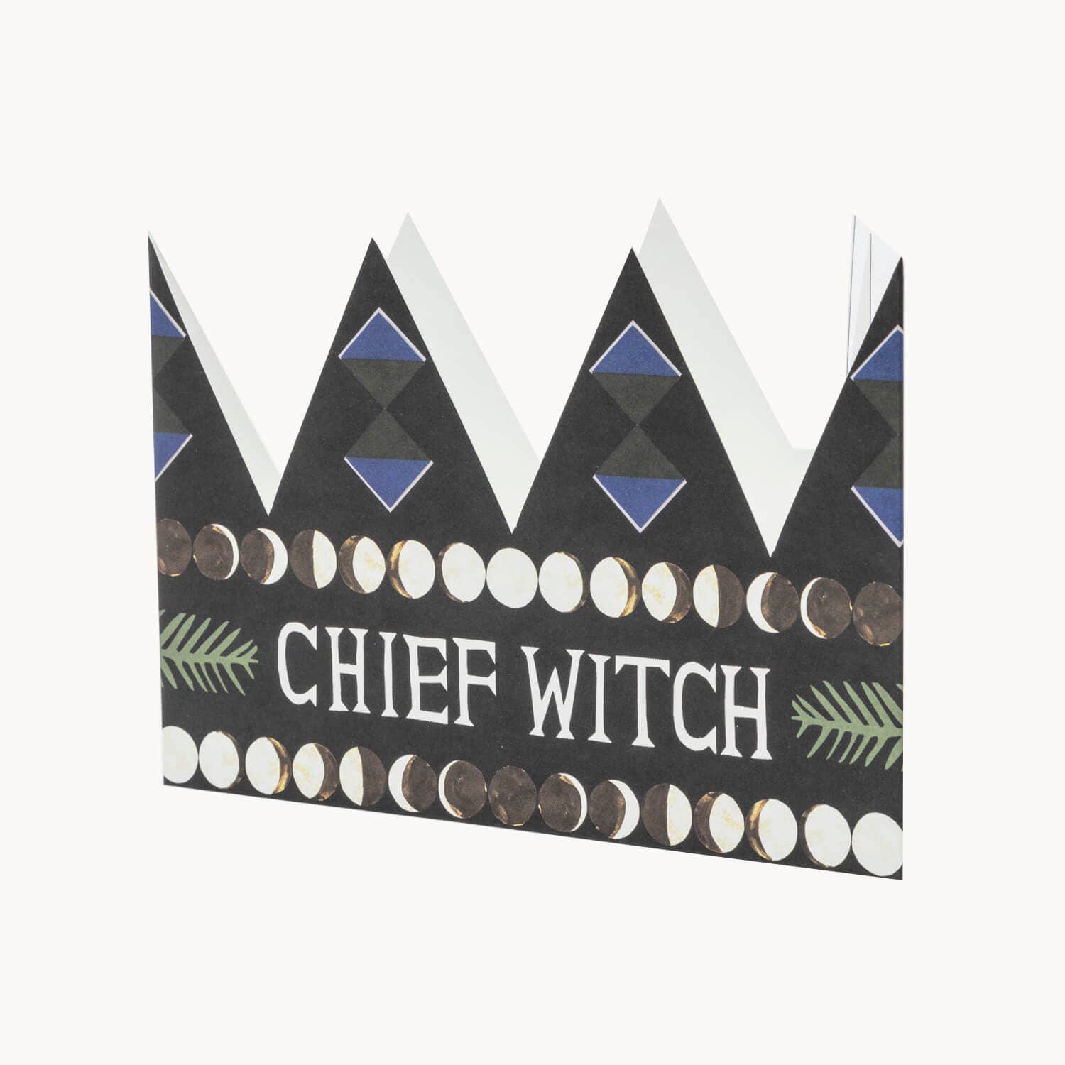 Chief Witch Party Hat flat
