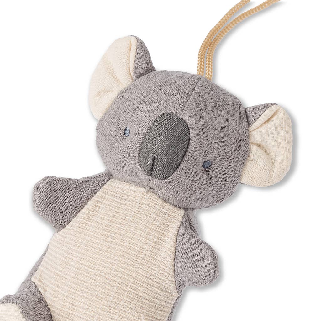 Bitzy Pal Natural Rubber Pacifier & Plush - Koala