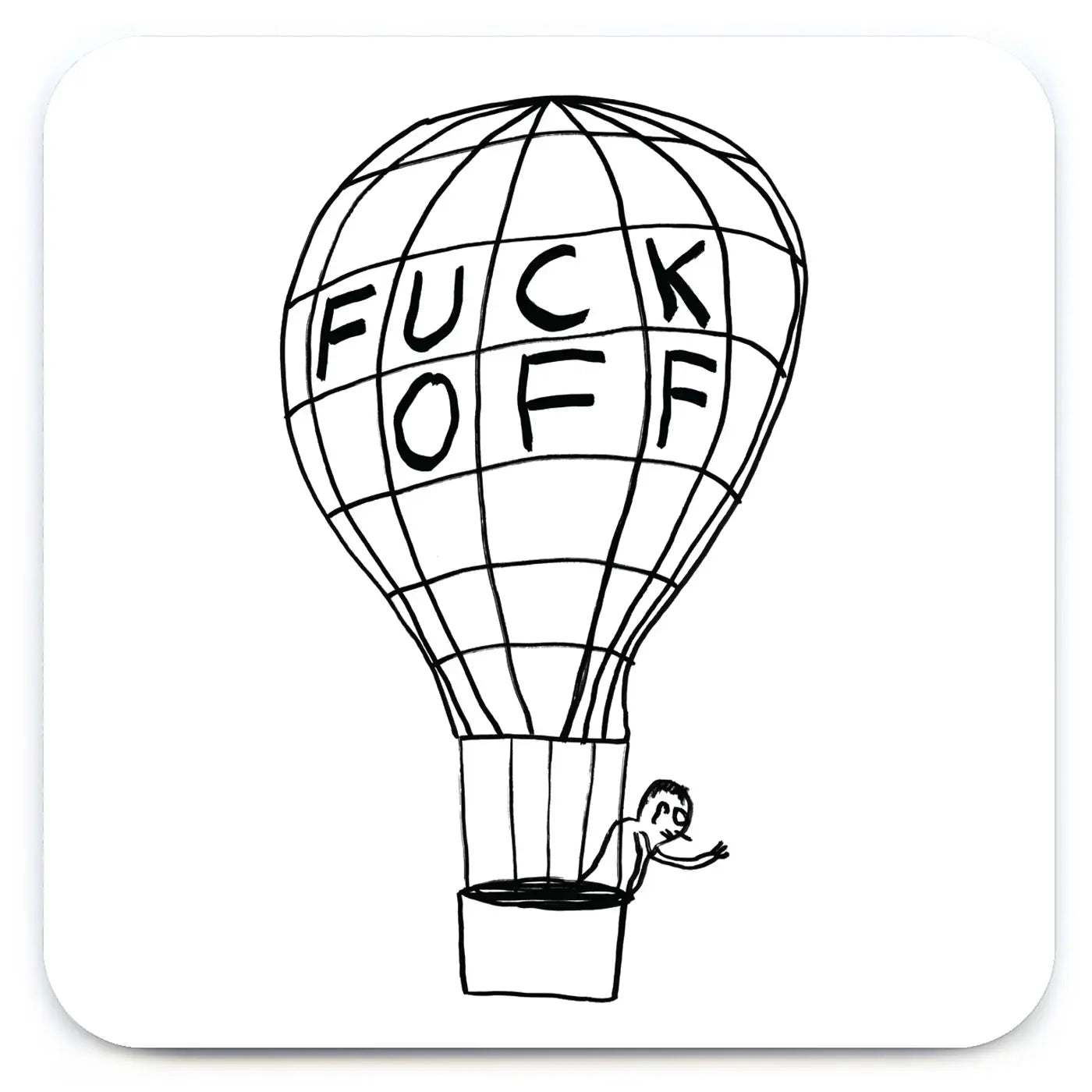 F*Off Balloon Coaster