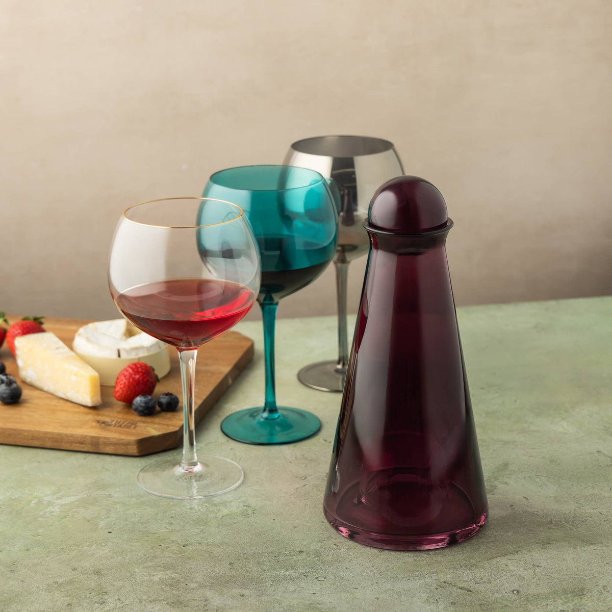Magenta Carafe