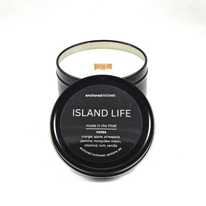 Island Life Wood Wick Soy Candle 6oz