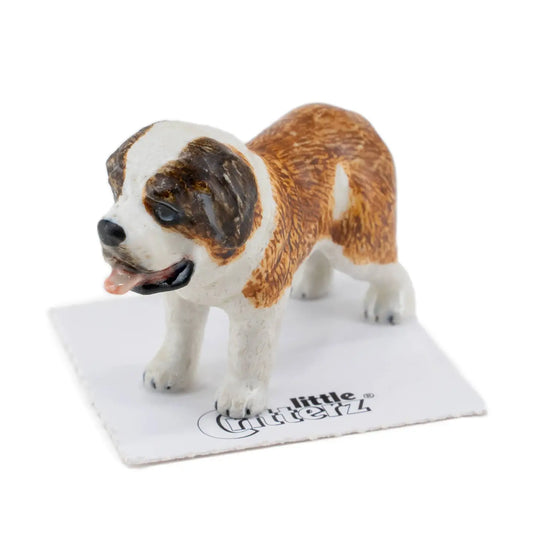 Barry Saint Bernard Porcelain Miniature