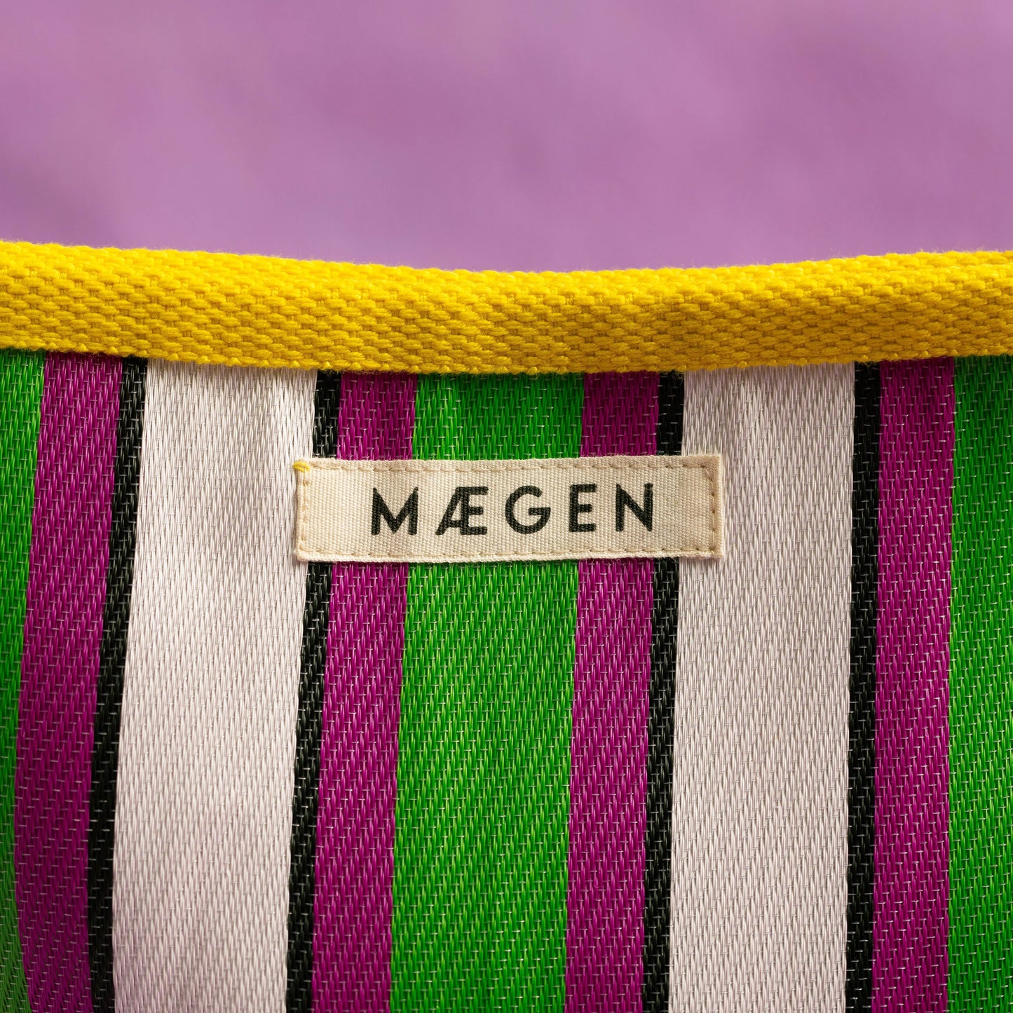 Mægen Pouch - Yellow/ Pink/ Green