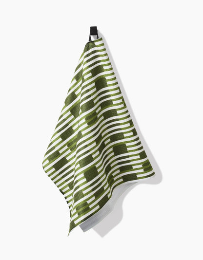 Clover Stripe Tea Towel