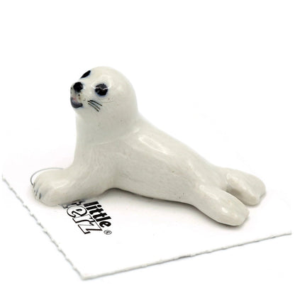 Torpedo Harp Seal Porcelain Miniature