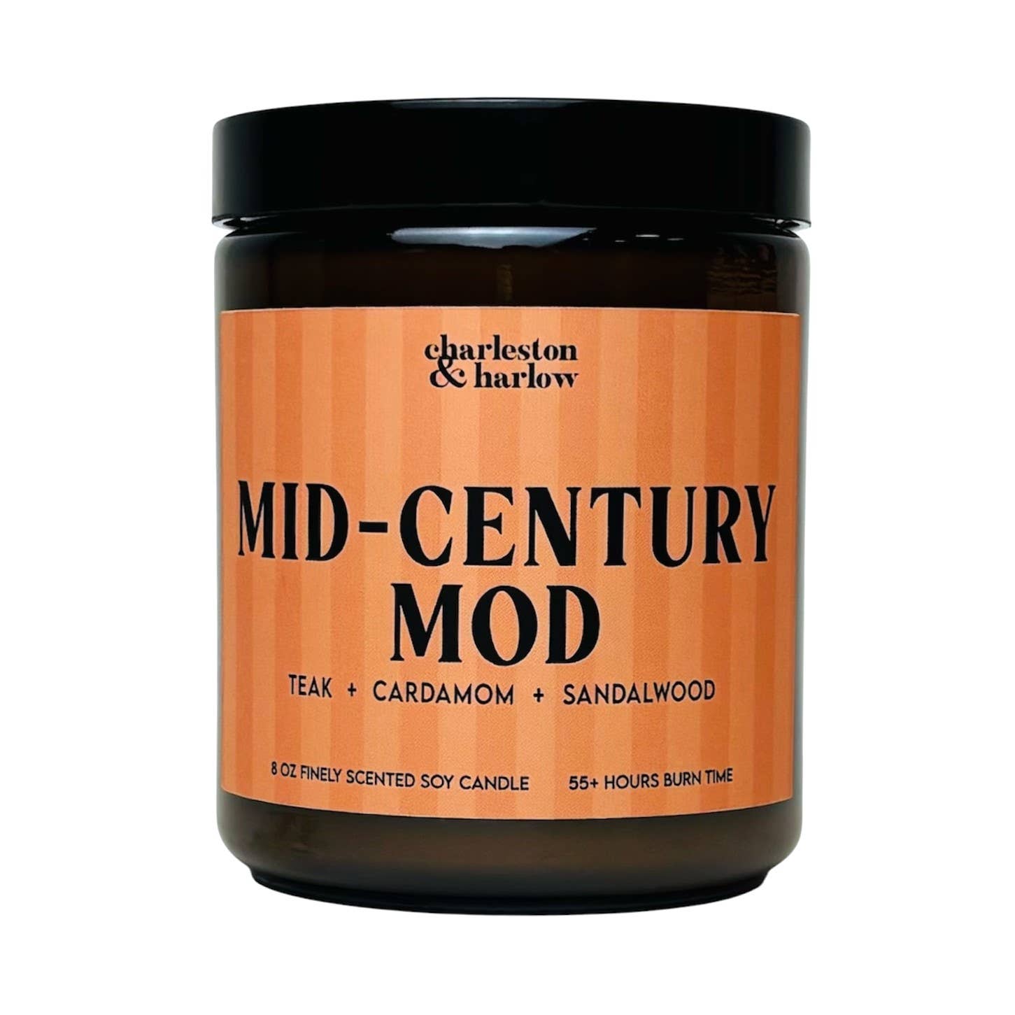Charleston & Harlow Mid-Century Mod candle and box lineup lifestyle shot