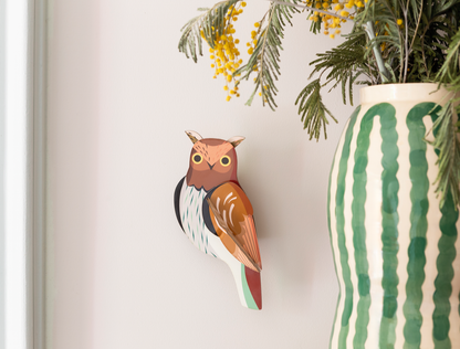 Tawny Owl 3D Wall Art