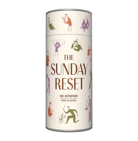 The Sunday Reset prompt sticks chore and treat - PABOOM