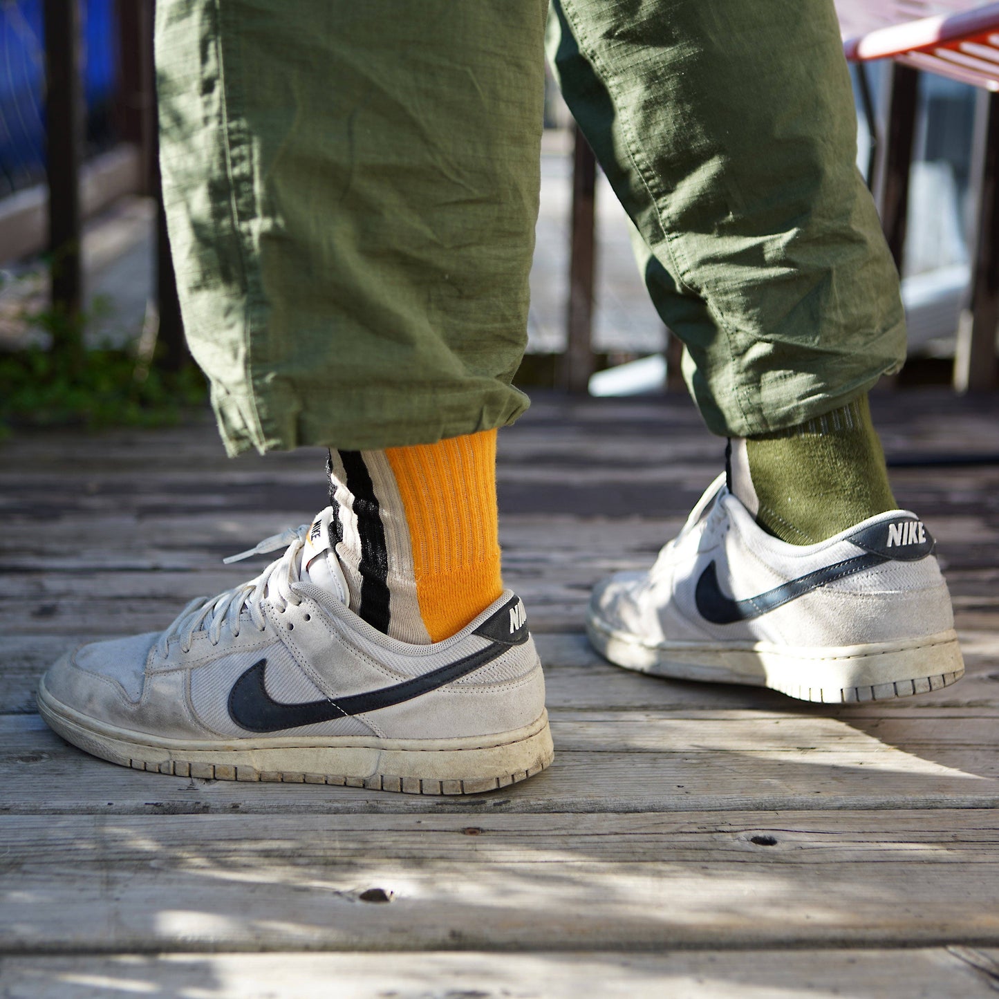 Colorblock Socks