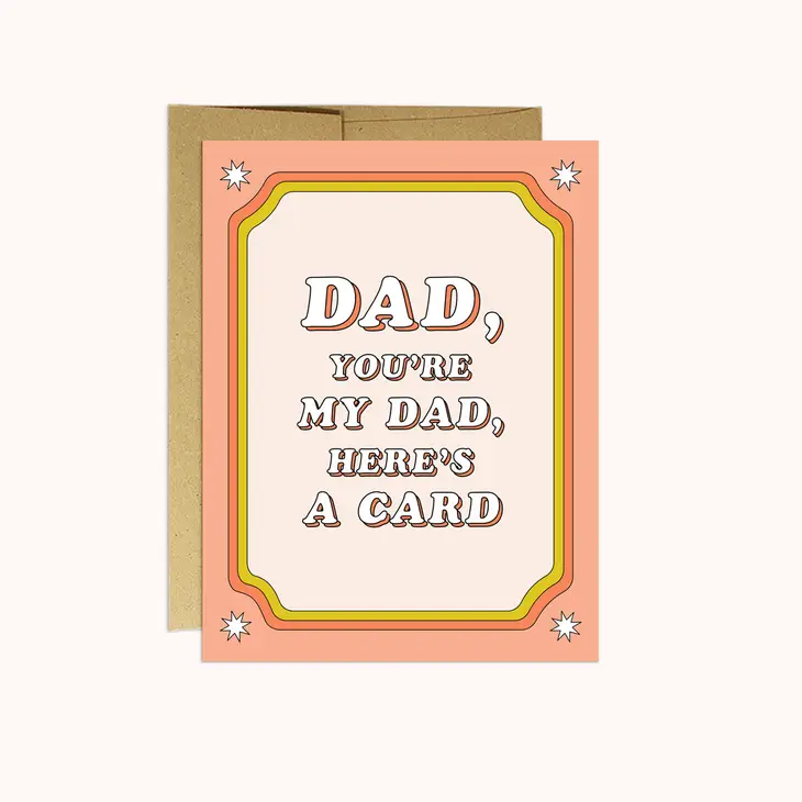 No Nonsense Dad Card