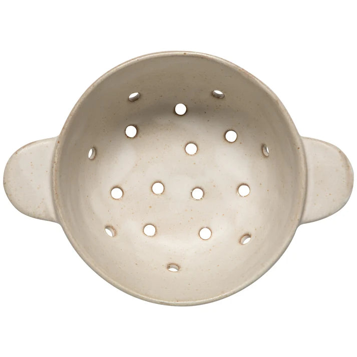 Ivory Fruit Bowl styled on a counter with fresh fruit – PABOOM