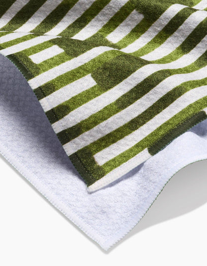 Clover Stripe Tea Towel