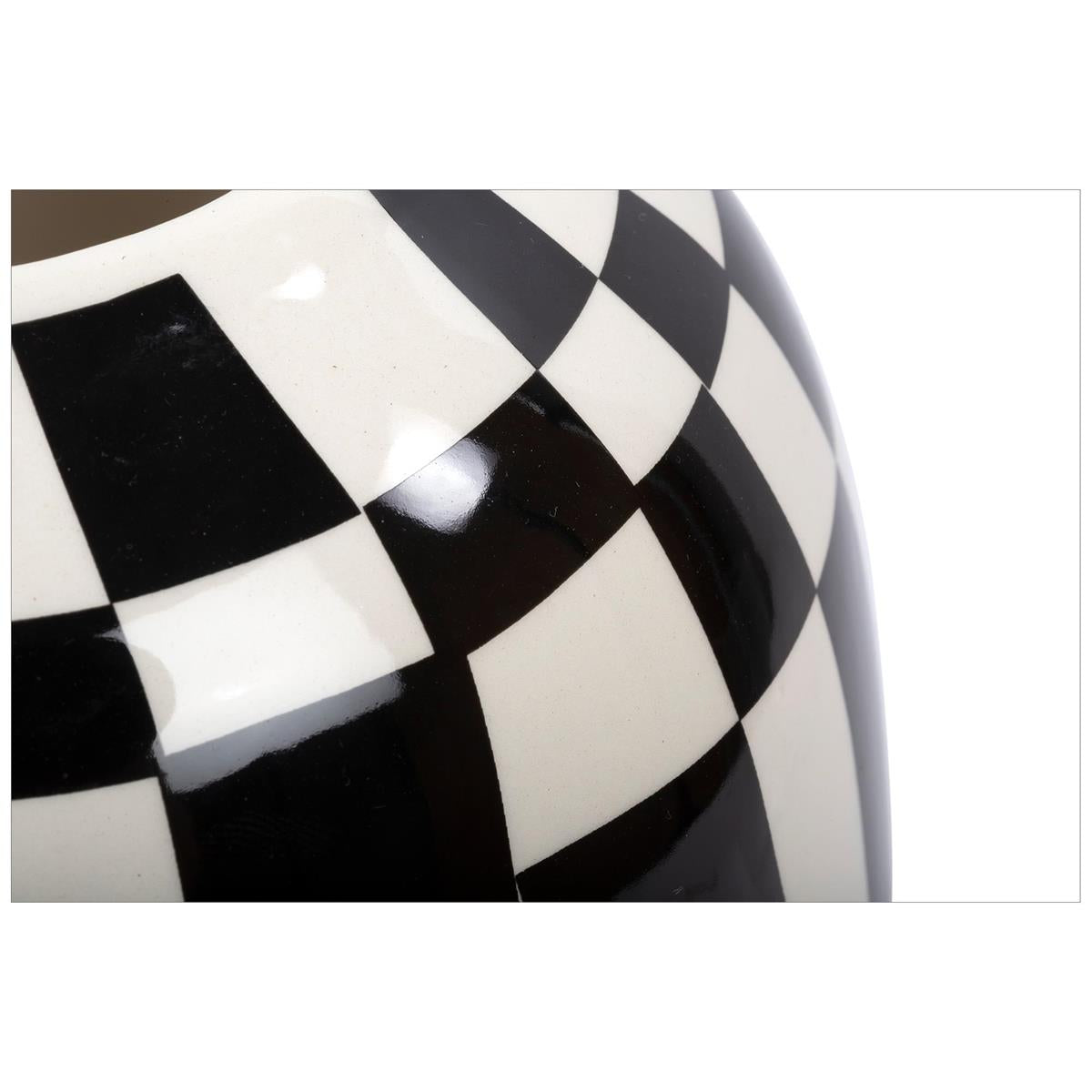 Checkered Vase