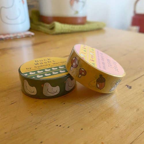 Duck Washi Tape- Green