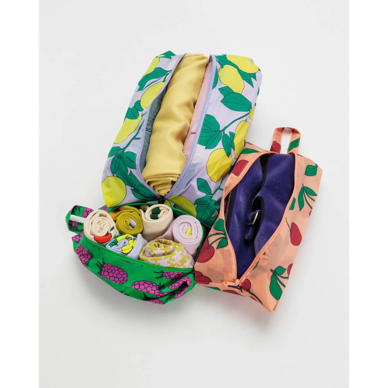 Baggu 3D Zip Set Sunshine Fruit