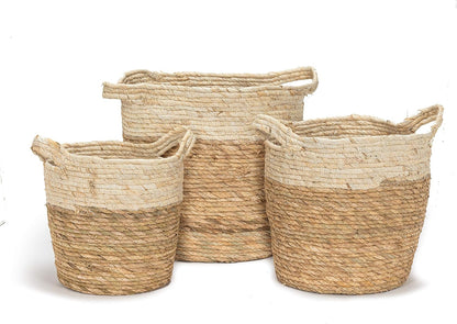 Natural 2tone Basket