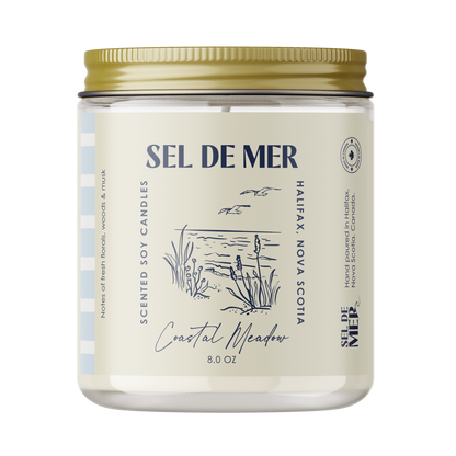 Sel de Mer Soy Candle - Coastal Meadow
