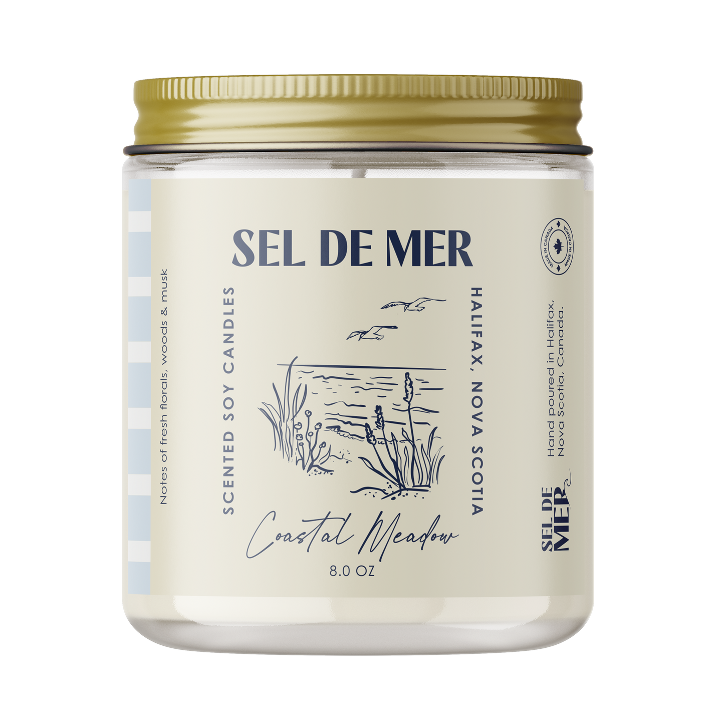 Sel de Mer Soy Candle - By the Fire