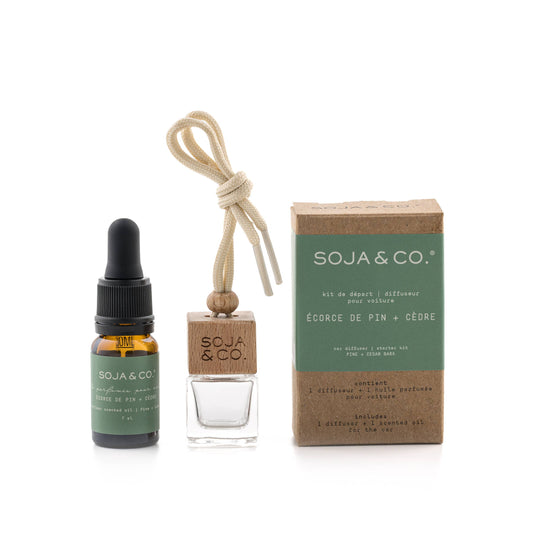 SOJA & CO. Portable Diffuser - Pine + Cedar Bark