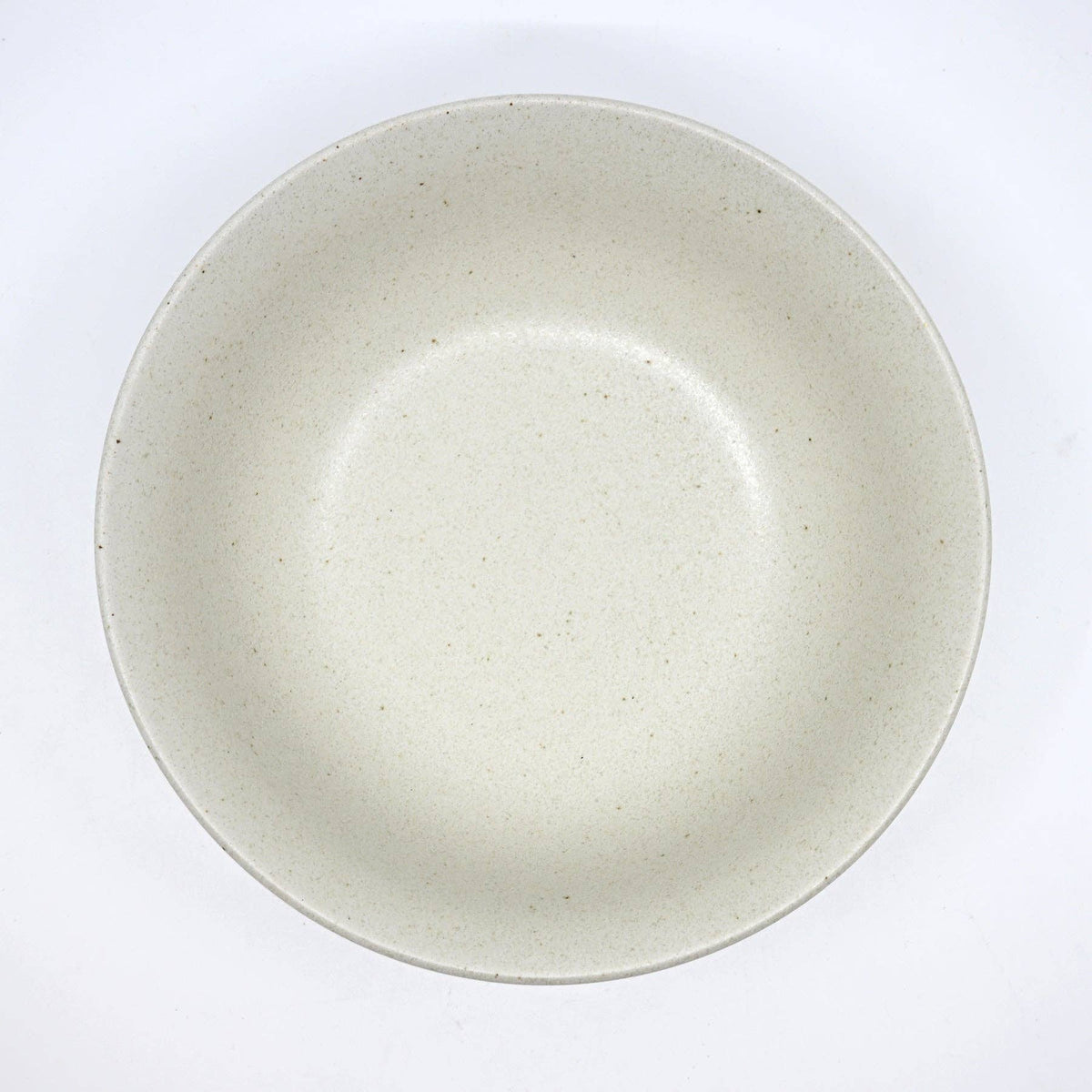 White Japanese ramen bowl, top view - PABOOM